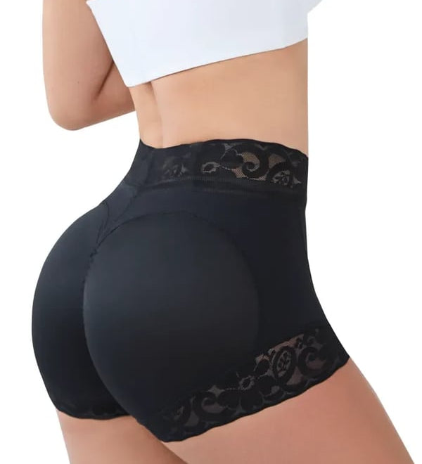 Women's knickers with lace classic body lift shaping device