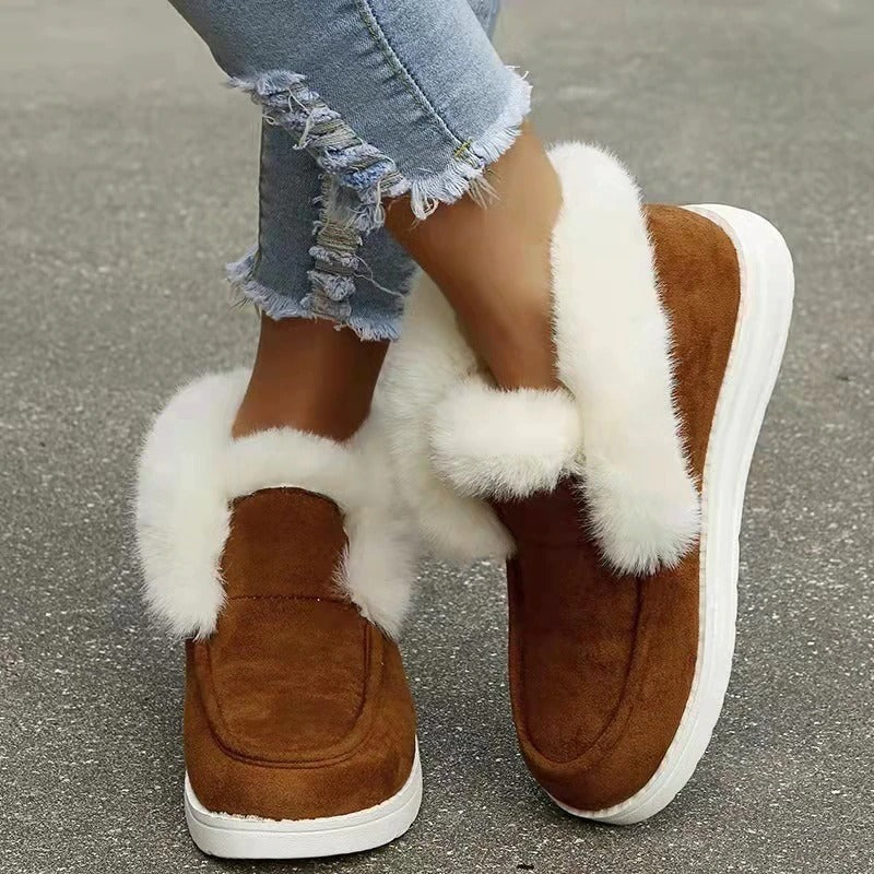 Fluffy Winter Boots