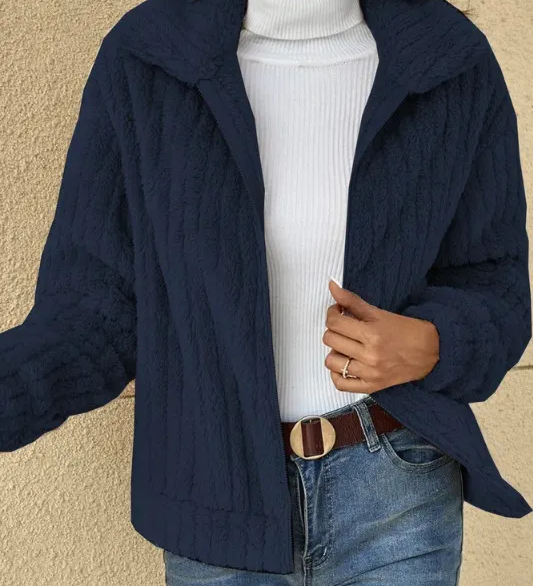 Short Winter Fleece jacket