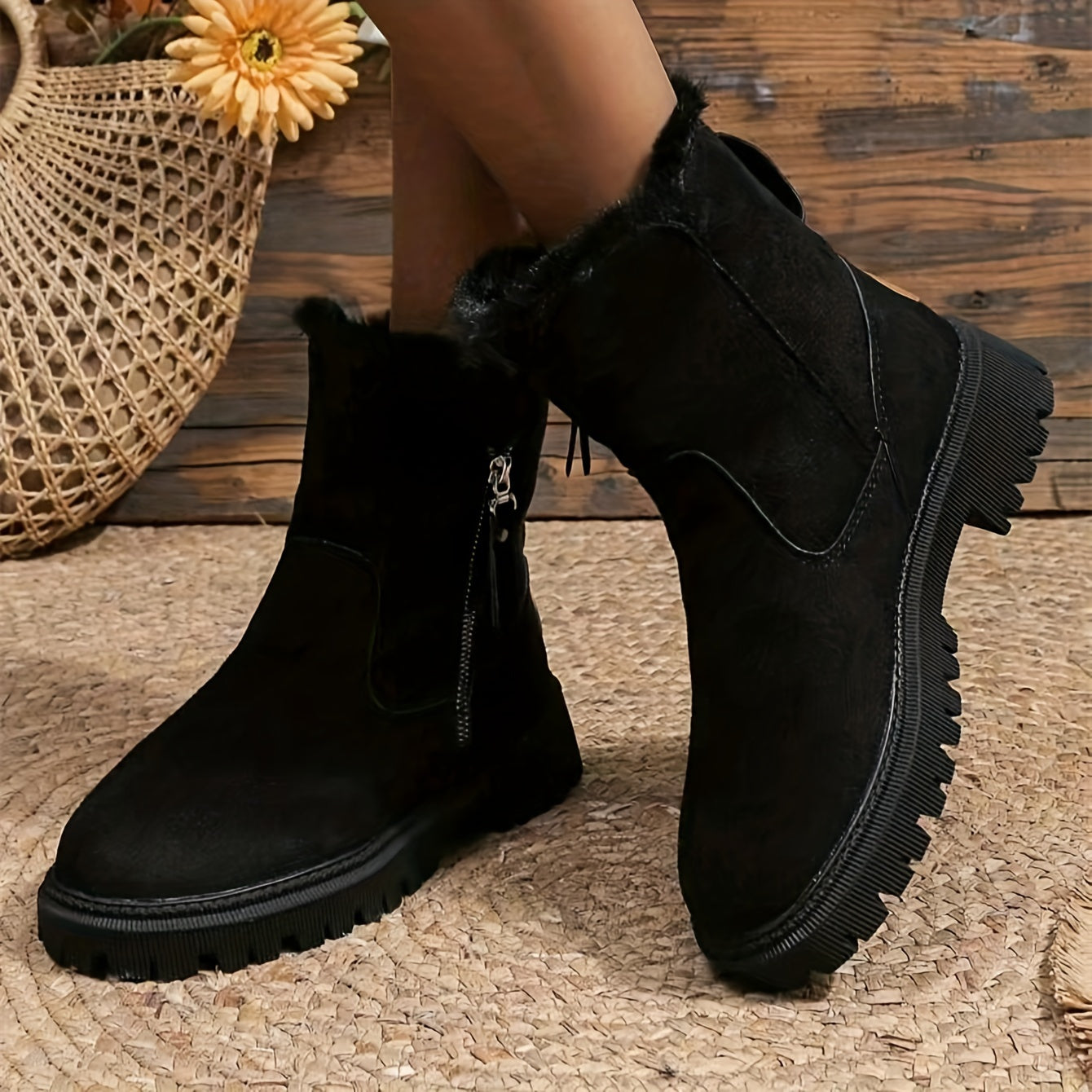 Elegant winter style | Comfortable boots