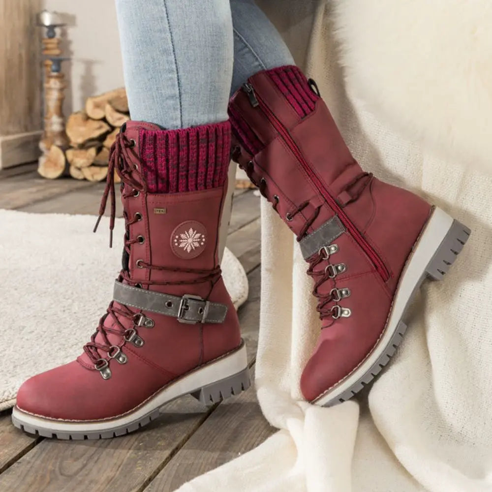 SnowBoots Pro™ | Ortopædiske vinterstøvler til kvinder - smertelindrende &amp; varmende