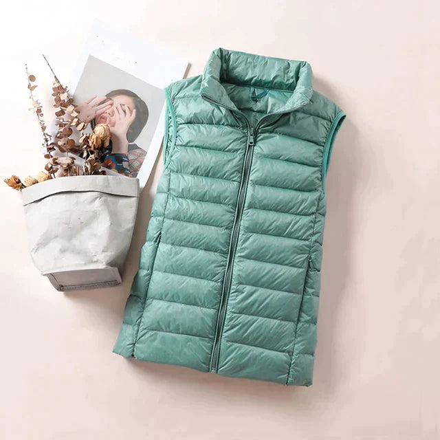 Alexis | ultra-light body warmer with down | 1 + 1 Gratis
