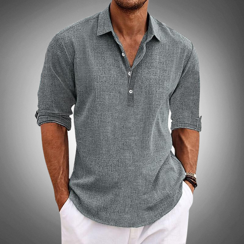 Sepp™ | Classic linen shirt